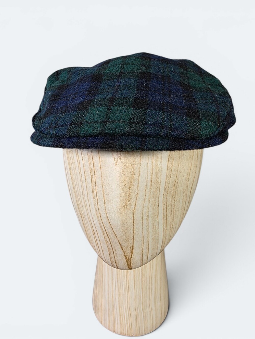 Bert Pulitzer Collector’s Edition Black Watch Tartan Flat Cap - Size Small